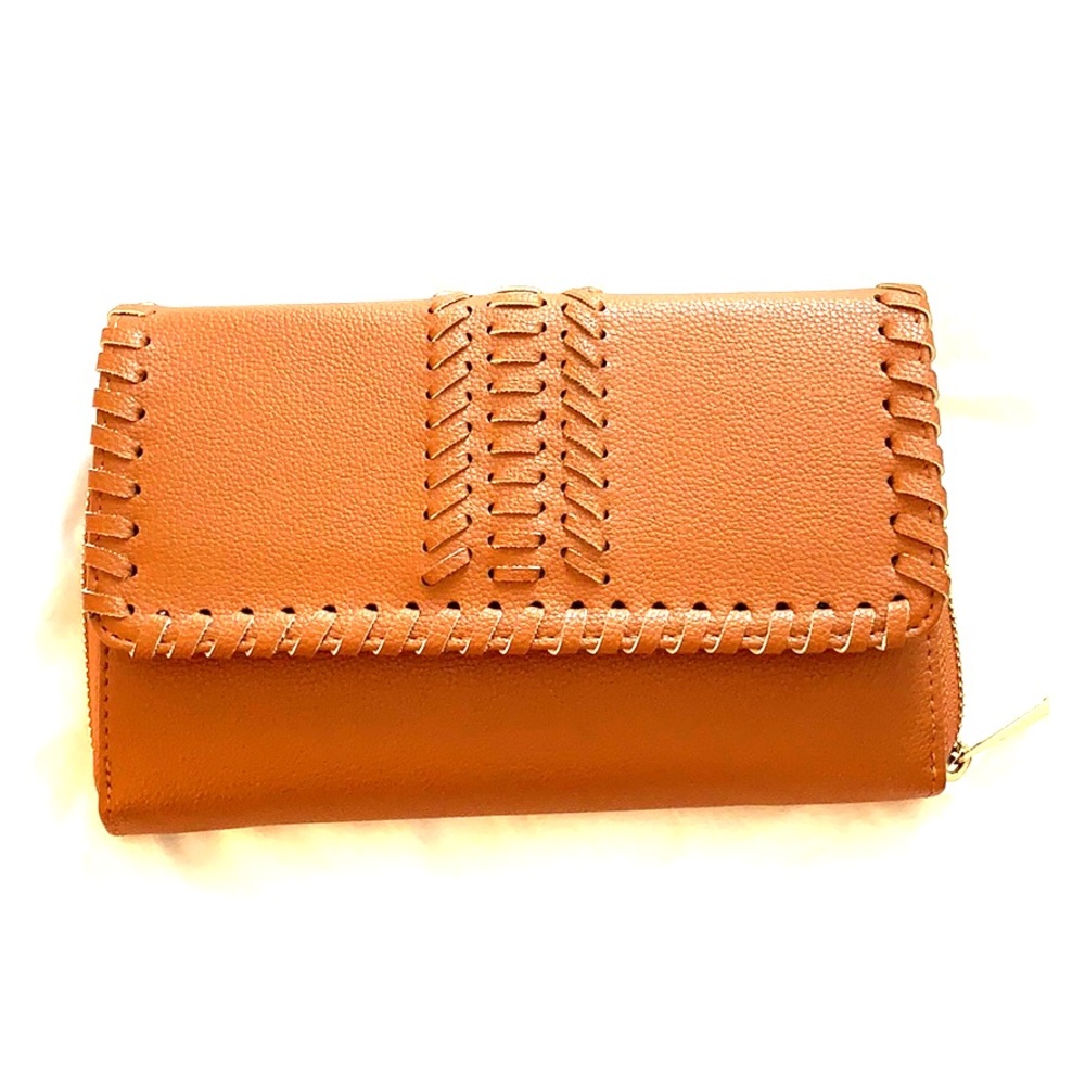 Vegan leather clutch/crossbody (removable strap)